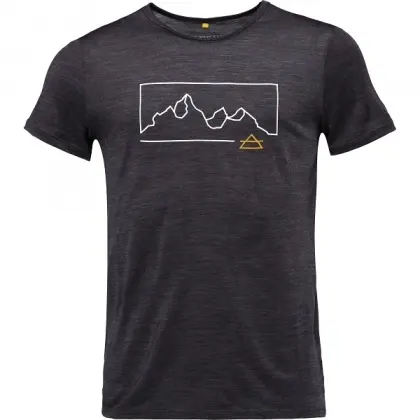 Tričko Devold Active Outline Tee - Antracite