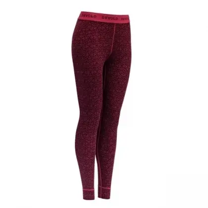 Nohavice Devold Duo Active Merino Longs Woman - Port