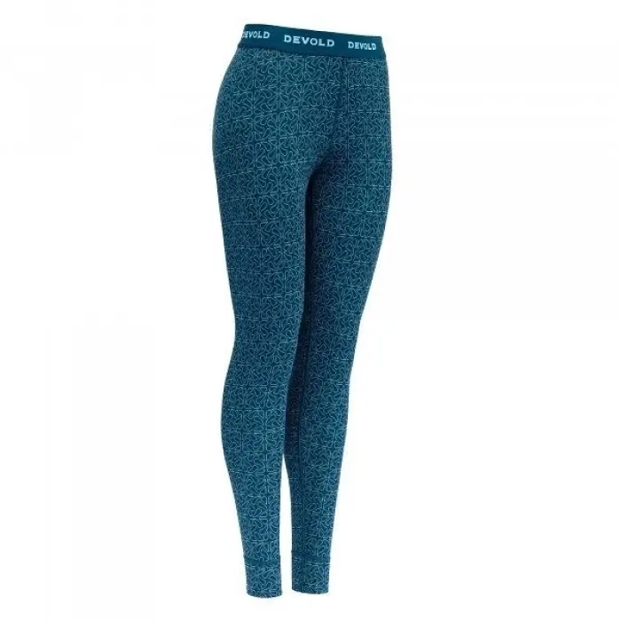 Nohavice Devold Duo Active Merino Longs Woman - Flood