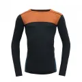Tričko Devold Lauparen Merino 190 Shirt - Flame/ink