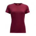 Tričko Devold Eika Merino 150 Tee Woman - Beetroot