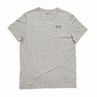 Tričko Devold Classic Script Tee - Grey Melange