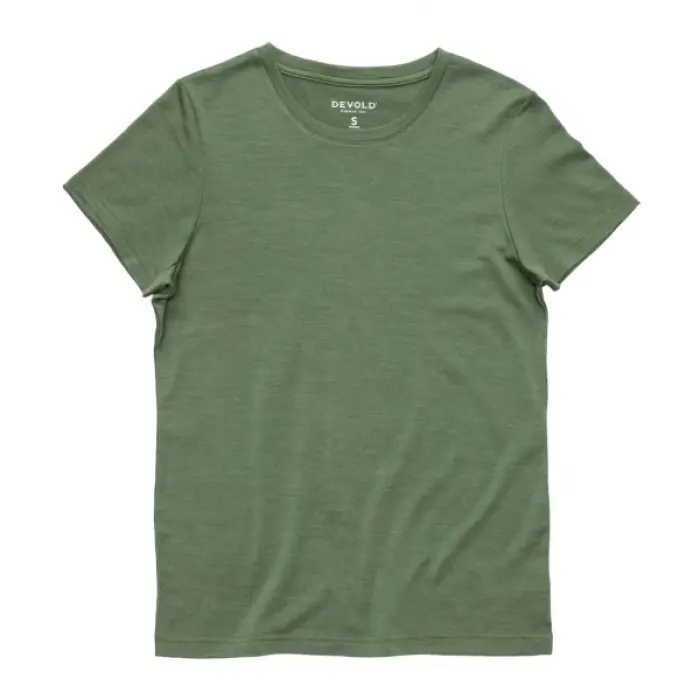 Tričko Devold Classic Tee Woman - Forest