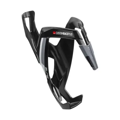 Držiak na flašu Elite Custom Race plus - Black/Grey Glossy