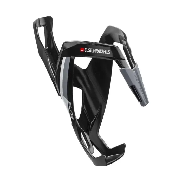 Držiak na flašu Elite Custom Race plus - Black/Grey Glossy