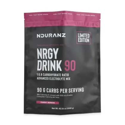 Iontový nápoj Ndruranz Nrgy Unit Drink 90 1200g - Lesné ovocie