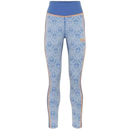 Nohavice Kari Traa Anna High Waist Pants Woman - Sea