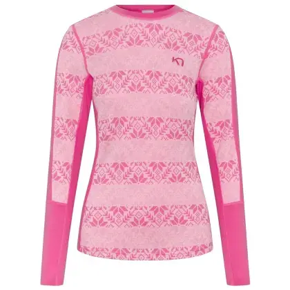 Tričko Kari Traa Anna LS Woman - Bright pink