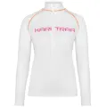Tričko Kari Traa Ella Halfzip Woman - White