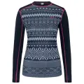 Tričko Kari Traa Live LS Woman - Dark Navy blue