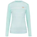 Tričko Kari Traa Live LS Woman - Bright Turquoise