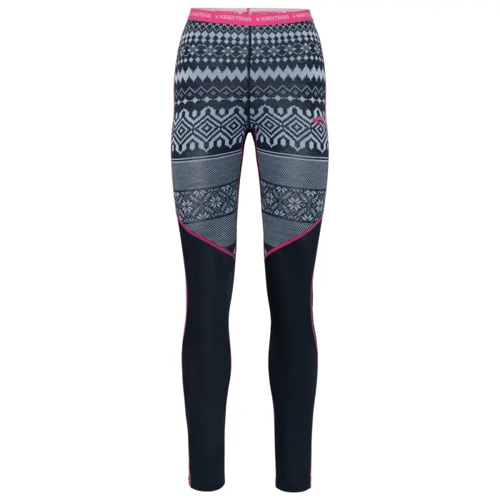 Nohavice Kari Traa Live Pants Woman - Dark Navy Blue