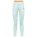 Nohavice Kari Traa Live Pants Woman - Bright Turquoise