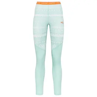 Nohavice Kari Traa Live Pants Woman - Bright Turquoise