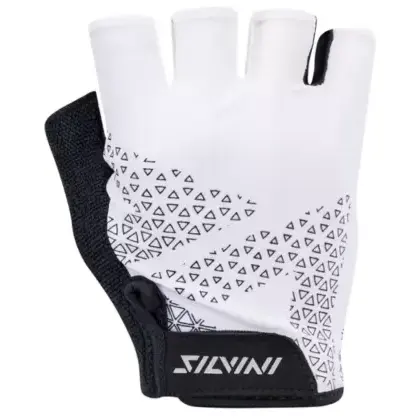 Rukavice Silvini Aspro Woman - White/Black