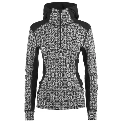 Tričko Kari Traa Rose Hood Woman - Black