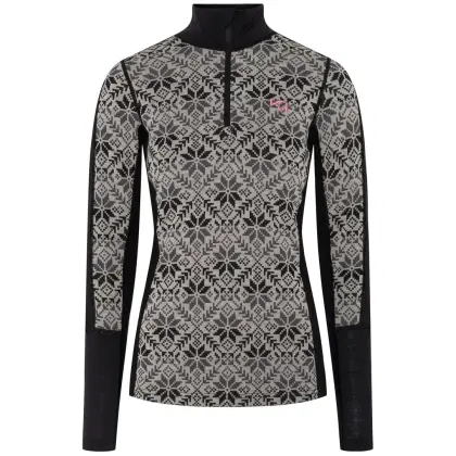 Tričko Kari Traa Anna Half Zip Woman