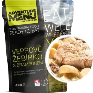 Adventure Menu Bravčové rebierko so zemiakmi