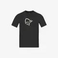 Tričko Norrona 29 Cotton Viking T-Shirt - Caviar Black