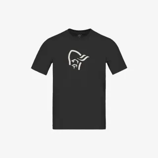 Tričko Norrona 29 Cotton Viking T-Shirt - Caviar Black