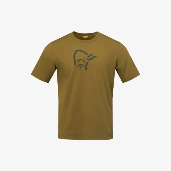 Tričko Norrona 29 Cotton Viking T-Shirt - Dark Olive