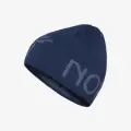 Čiapka Norrona 29 mid merinoUll logo Beanie - Indigo Night Melange