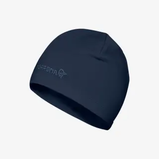 Čiapka Norrona Warmwool2 Beanie - Indigo Night