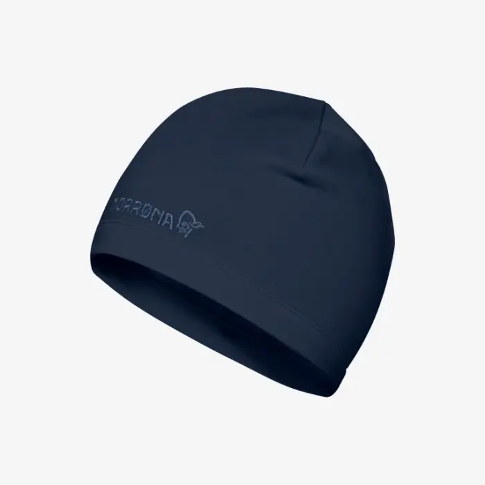 Čiapka Norrona Warmwool2 Beanie - Indigo Night