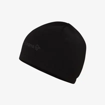 Čiapka Norrona Warmwool2 Beanie - Caviar