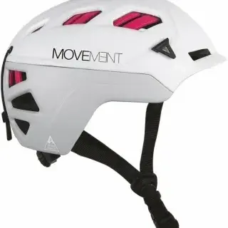 Prilba Movement Alpi 3 TECH - White/Carmin