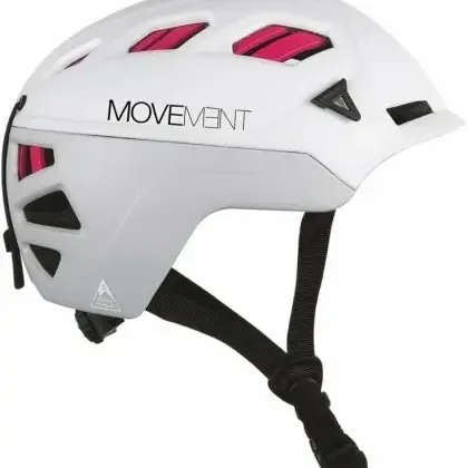 Prilba Movement Alpi 3 TECH - White/Carmin