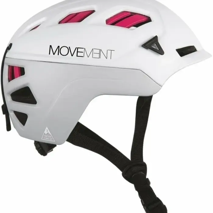 Prilba Movement Alpi 3 TECH - White/Carmin