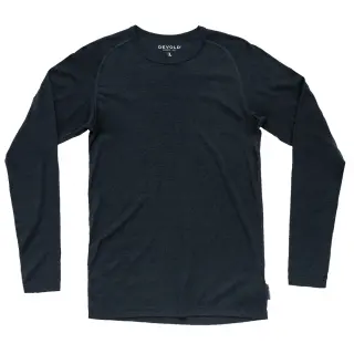 Tričko Devold Lauparen Merino 190 Base Shirt - Ink