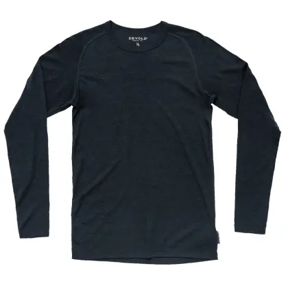 Tričko Devold Lauparen Merino 190 Base Shirt - Ink