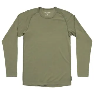 Tričko Devold Lauparen Merino 190 Base Shirt - Lichen