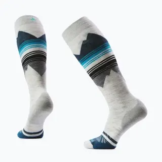 Ponožky Smartwool Ski Targeted Cushion Pattern OTC Woman - Ash