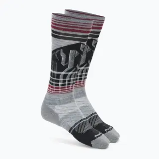 Ponožky Smartwool Ski Targeted Cushion Summit Shot OTC - Light gray