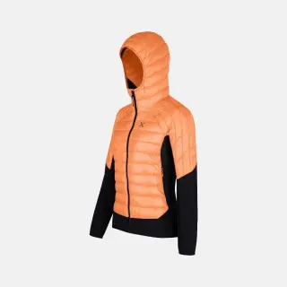 Bunda Montura Peak Hybrid Hooded Jacket Woman - Melon