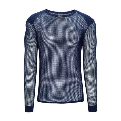 Tričko Brynje Super Thermo Shirt w/inlay - Navy