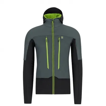Bunda Karpos Alagna Plus 2.0 jacket - Woodlight gray/Black