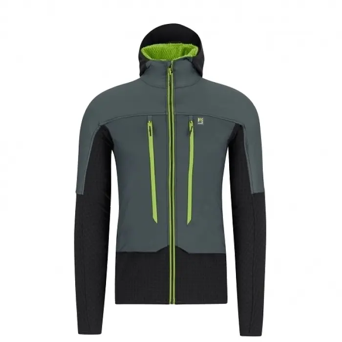 Bunda Karpos Alagna Plus 2.0 jacket - Woodlight gray/Black