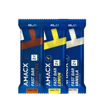 Amacx Fast Bar energetická tyčinka 45 g - Chocolate