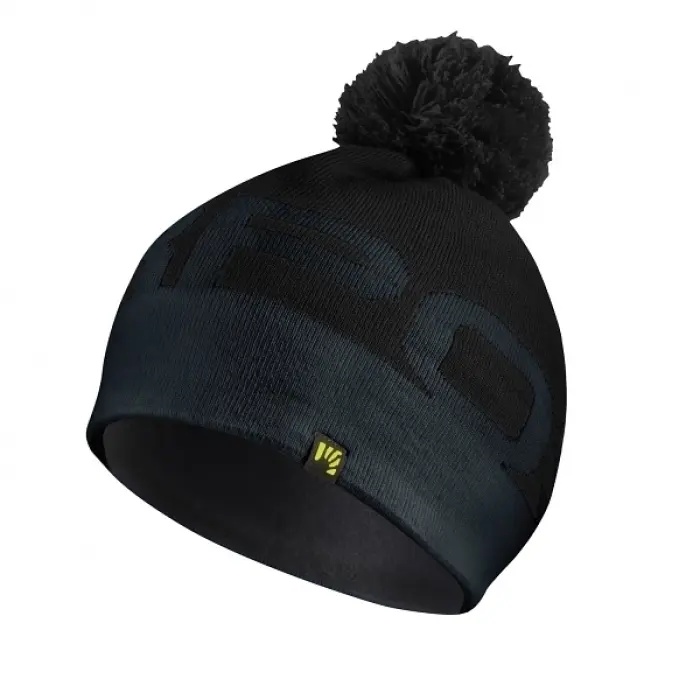 Čiapka Karpos Larin Evo Pon Pon - Black/Woodlite gray