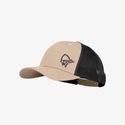 Šiltovka Norrona /29 Snap Back trucker mesh Cap - Oyester Gray