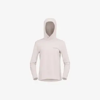 Tričko Norrona Femund Tech Hood Woman - Oatmeal