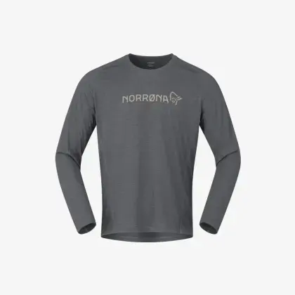 Tričko Norrona Fjora Equaliser Lightweight Long Sleeve - Beluga