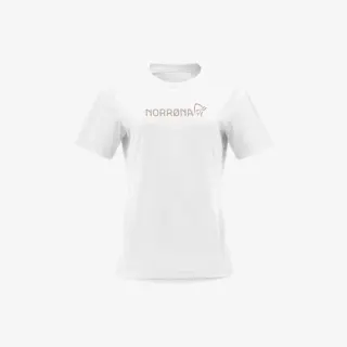 Tričko Norrona 29 Cotton Norrona Viking T-shirt Woman - Pure White