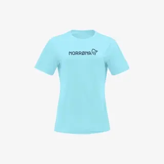 Tričko Norrona 29 Cotton Norrona Viking T-shirt Woman - Aqua haze