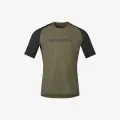 Tričko Norrona Fjora Equaliser Lightweight T-Shirt - Olive Night