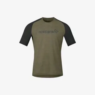 Tričko Norrona Fjora Equaliser Lightweight T-Shirt - Olive Night